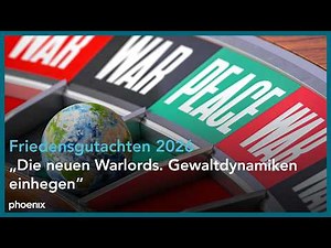 Friedensgutachten 2026 - „Die neuen Warlords. Gewaltdynamiken einhegen“ | 08.06.26