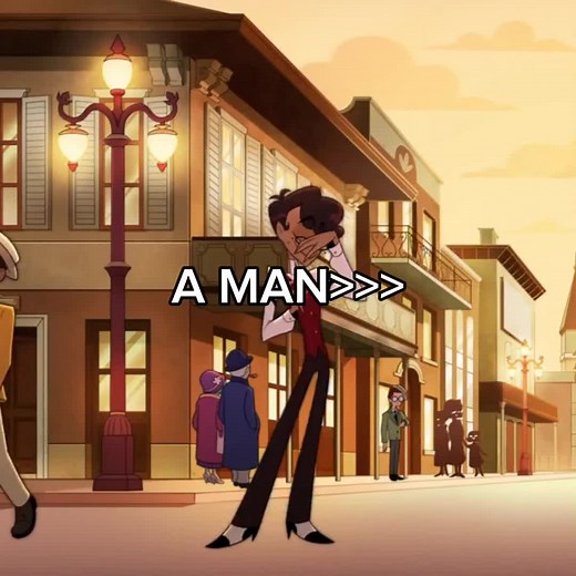 A Man: Alastor vs Vox - Hazbin Hotel