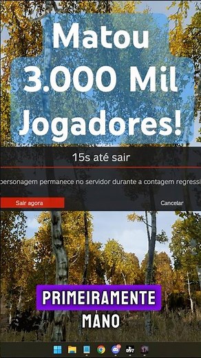 PLAYER COM 3.000 MIL KILLS FOI BANIDO?! no #dayz
