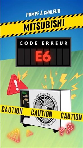 Code E6 Mitsubishi – Chauffage bloqué en hiver
