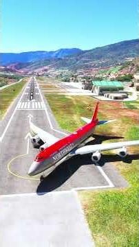 Reckless Maneuver! Northwest Boeing 747 Takes Off Amidst the Himalayas | Flight Simulator
