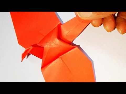 Easy Papercraft Bird making video ♥️♥️ কাগজ দিয়ে পাখি তৈরি ।