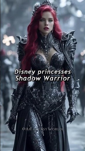 What If Disney Princesses Became Shadow Warriors?