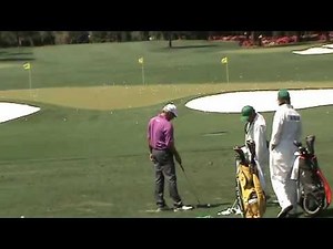 Fred Couples at the range