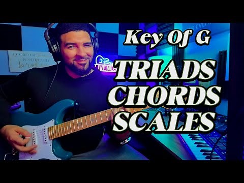 Everything You Need to Know About The Key of G EASY Guitar Lesson Chords Scales Triads and More