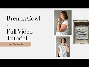 How to Crochet an Easy Cowl from a Rectangle (No Shaping Needed!) - Brenna Cowl