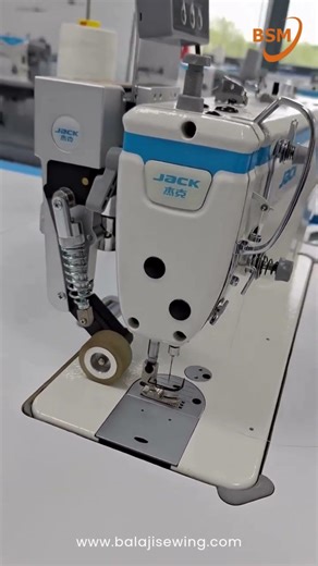 JACK A4C with Puller Device 🔥 Smart NTB Lockstitch Machine | Balaji Sewing Machine