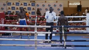 The NinjaHarry Against Crime Boxing Bonanza: Simon Angula beat Immanuel David in the lightweight bout. | Nbcsport