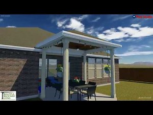 Free Standing Patio Pover - Pool Studios Design