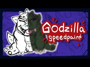 [SPEEDPAINT] Godzilla Fanart