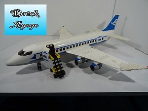 Lego City 7893 Passenger Plane - Lego Speed Build