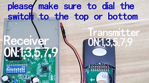 2 for 10 Dip Switch Multicode Gate Opener Remote 300MHz,Compatible with 10 Digit Multicode Gate Opener,for Multi Code Garage Door Opener Remote 3089,Gate Remote Control Clicker