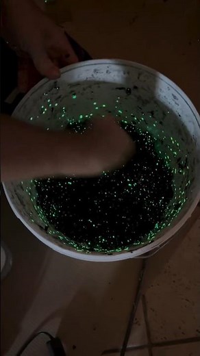 "Epic Radium Wall Paint Work 😍 | Glowing Walls at Night!"