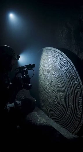 A Stone Wheel Underground That Moves by Itself?! #MysteriousDiscovery #Underground