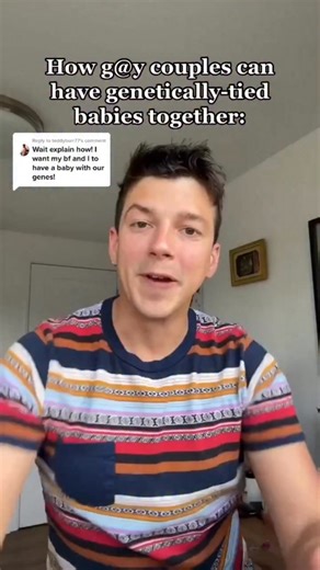 This is one of the most common question we get! 😳 How can a gay couple have babies that are genetically related to both partners? 👬👶 #surrogacy #twiblings #surrogacyjourney #husbands #ivf #surrogacyexplained #twinsbaby #reels #gaydads #gayswithkids | Michael & Matt