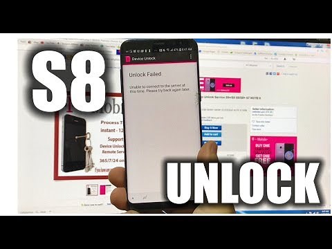 Best Way To Unlock Samsung Galaxy S8 from T-Mobile
