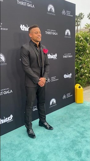 Actor Robert Ri’Chard Arrives At The Thirst Project Gala!