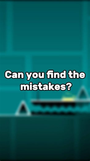 Can you find the mistakes (Xstep) #geometrydash #gd
