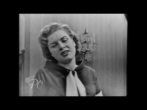 Patsy Cline Walkin' After Midnight (rare video 1957)