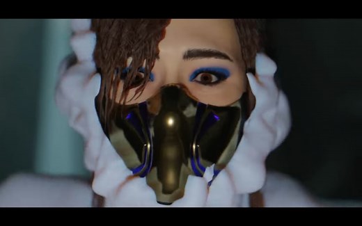 女子被共生体寄身融合，最后合为一体