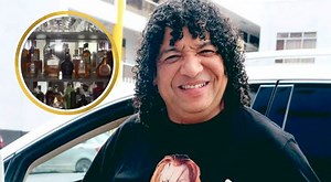 Así luce la lujosa y enorme casa de Carlos Vílchez, con bar lleno de exclusivos whiskys