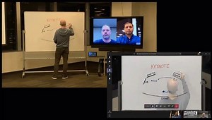 The infinite whiteboard is among the various features released on...