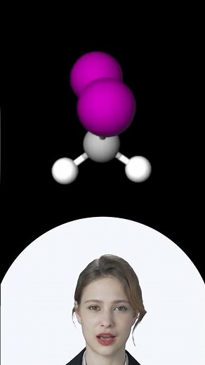 structure of dichloromethane CH2Cl2 #chemistry #molecule #bonding