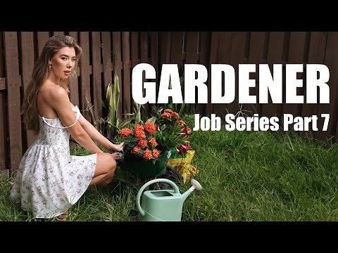 Gardener Photoshoot | Chic Yard Cleanup with Mira Shape