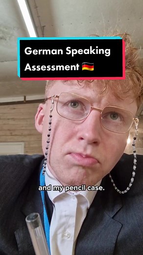 How you sound in your GCSE German speaking assessment 🇩🇪 #fyp #foryou #relate #school #german #assesment