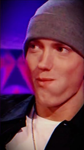 Eminem Caught Smiling on Camera !!