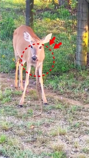 Deer Eating a Snake?! This Will Shock You 🐍😳