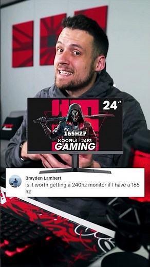 240Hz vs 165Hz for PC Gaming?