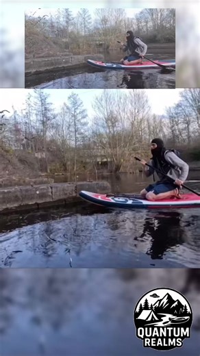 Sailing the tinsley canal in 2025 I might make full video public again ? #tinsleycanal #canalsuk #ukwater #fyp #supboard