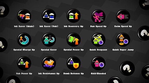 Splatoon 2 - Adding, Removing and Picking Abilities