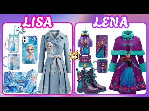 ❄️ Lisa or Lena: Frozen Bedroom Makeover – Choose Your Ice Princess Room!