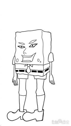 how to draw spongebob
