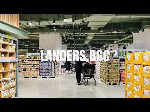 [4K] LANDERS SUPERSTORE BGC GRAND OPENING Walking Tour - Largest supermarket in BGC!!!