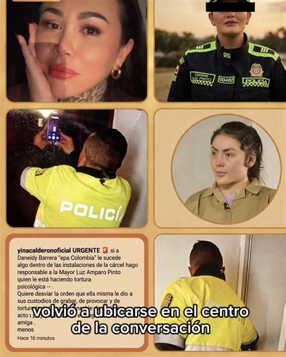 #CapCut 🚨 #ÚLTIMAHORA | Yina Calderón volvió a ubicarse en el centro de la conversación pública tras pronunciarse sobre la situación de su amiga Epa Colombia. A través de sus redes sociales, la influenciadora lanzó una fuerte denuncia y expresó su preocupación por lo que, según ella, estaría ocurriendo durante la permanencia de Epa en el centro de reclusión. En su mensaje, Yina aseguró que, si llegara a sucederle algo a Epa Colombia, responsabilizaría a la mayor Luz Amparo Pinto. De acuerdo con