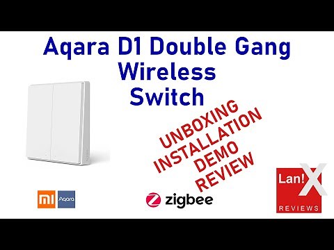 Aqara Smart Wireless D1 Switch (Unbox/Setup/Demo/Review)