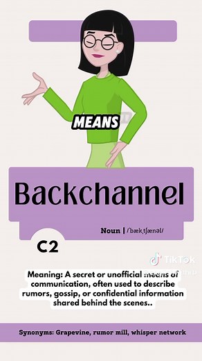 Backchannel Meaning and Usage Explained