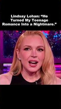 Lindsay Lohan ; He turned My teenage romance into a nightmare #wilmervalderrama