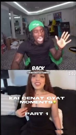 Kai Cenat craziest gyat moments | part 1|