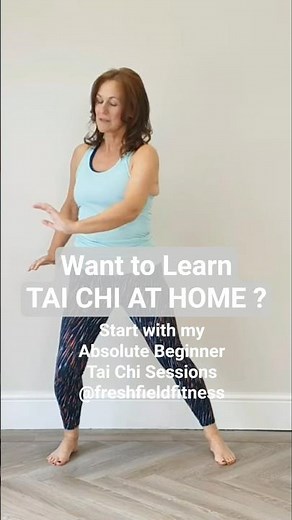 Learn TAI CHI AT HOME @FreshfieldFitnessTaiChiActive #taichiathome