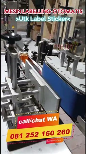 Mesin Labelling Otomatis untuk Label Sticker