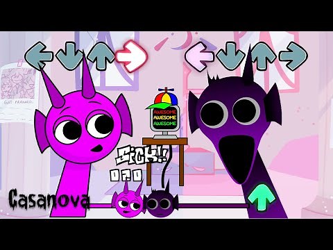 FNF Sprunki Sings Casanova - Incredibox Sprunki in Friday Night Funkin' (FNF mod)