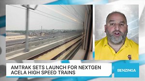 Amtrak Sets Launch For NextGen Acela High Speed Trains