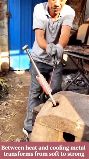 How a metal rod becomes a spring this step defines the final strength