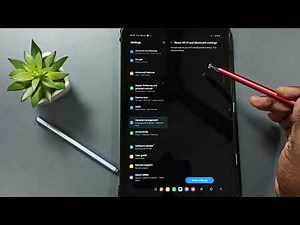 SAMSUNG Galaxy Tab | How to RESET Bluetooth Settings and Fix All Bluetooth Problems