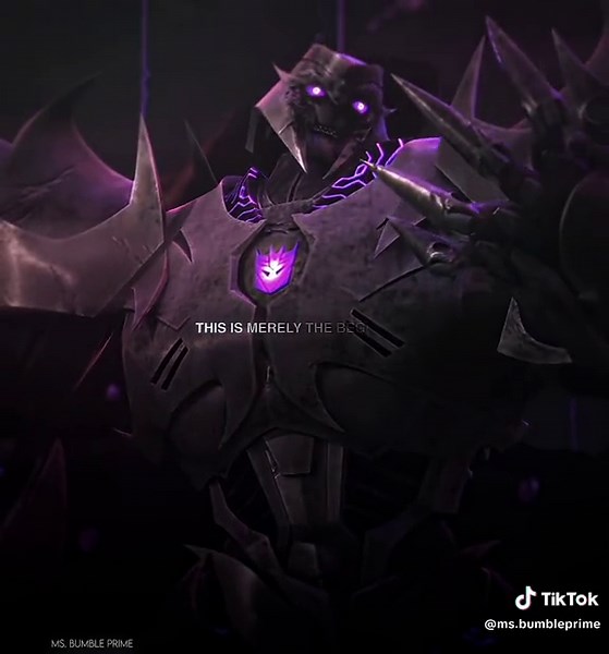 Unleashing Dark Energy: Megatron's Transformation | Transformers Prime