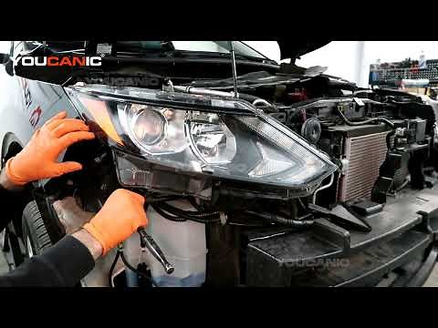 2017+ Nissan Rogue Sport Headlight Assembly Replacement